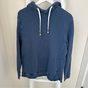 The Rail Blue Oasis Sunfaded Hoodie Sweatshirt Medium Weight Size Medium